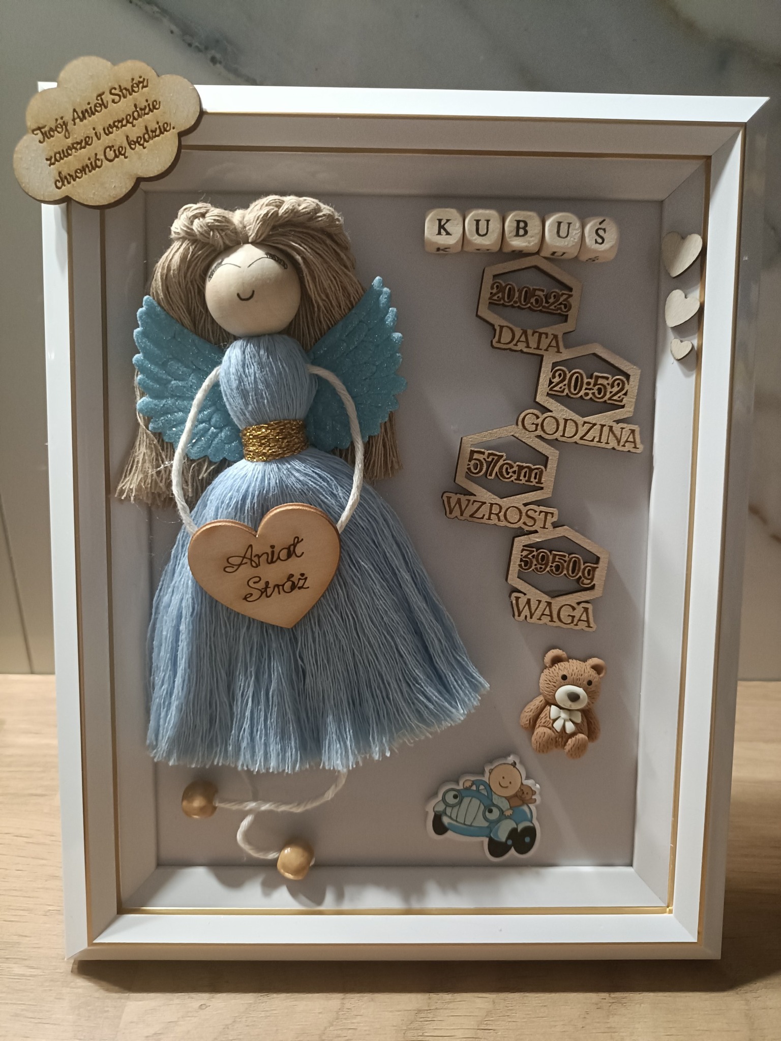 Aniołek personalizowany